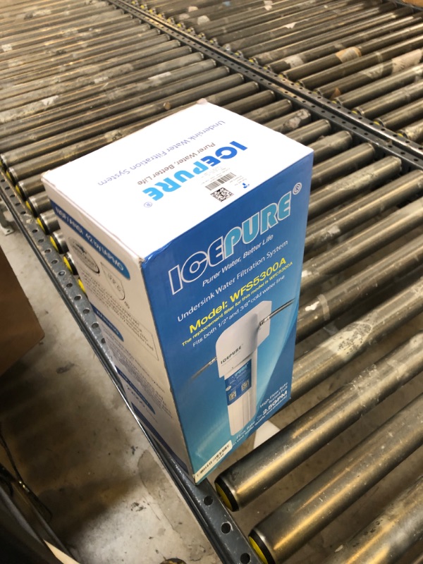 Photo 1 of ICEPURE Under Sink Water Filter System, 3 Years or 22000 Gallons Ultra High Life NSF/ANSI 42 Certified, Removes Heavy Metals,Chlorine,Direct Connect Under Counter Drinking Water System, USA Tech