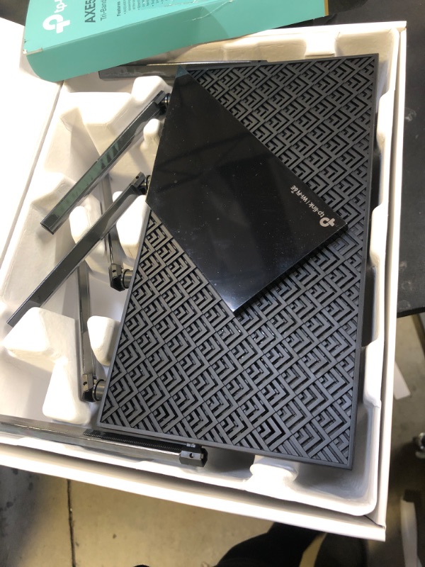 Photo 1 of TP-Link AXE5400 Tri-Band WiFi 6E Router (Archer AXE75), 2025 PCMag Editors' Choice, Gigabit Internet for Gaming & Streaming, New 6GHz Band, 160MHz, OneMesh, Quad-Core CPU, VPN & WPA3 Security