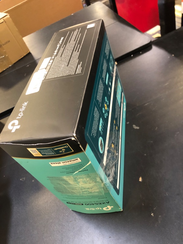 Photo 1 of TP-Link AXE5400 Tri-Band WiFi 6E Router (Archer AXE75), 2025 PCMag Editors' Choice, Gigabit Internet for Gaming & Streaming, New 6GHz Band, 160MHz, OneMesh, Quad-Core CPU, VPN & WPA3 Security