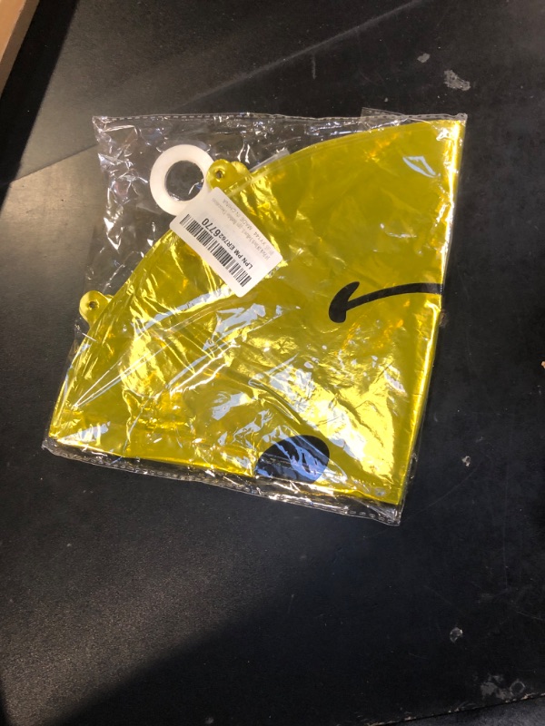 Photo 1 of 10 Pack 18 Inch Smiley Face Mylar Aluminum Foil Balloons Use for Happy Birthday Decorations (YELLOW)