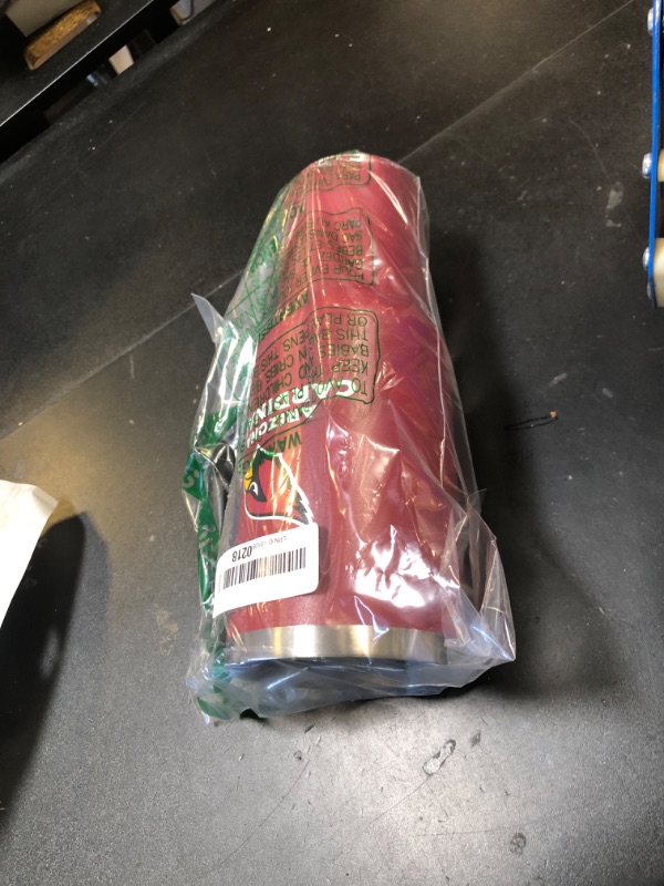 Photo 1 of FOCO Arizona Cardinals NFL 40 oz XL Tumbler - Team Color