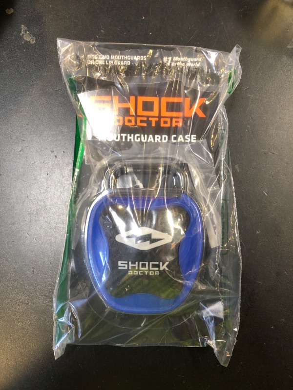 Photo 1 of Shock Doctor Mouth Guard Case, Ventilated, Universal Storage for Mouthguard, Adult & Youth Sizes