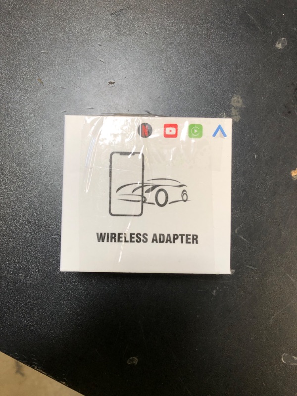 Photo 1 of Wireless CarPlay Adapter for Convert Wired to Wireless Car Play Adapter Fast Stable Connection 2025 Upgrade Ai Box Car Play Support Netflix, YouTube, TF Card Plug Connection Cars from 2015 & iOS 10+