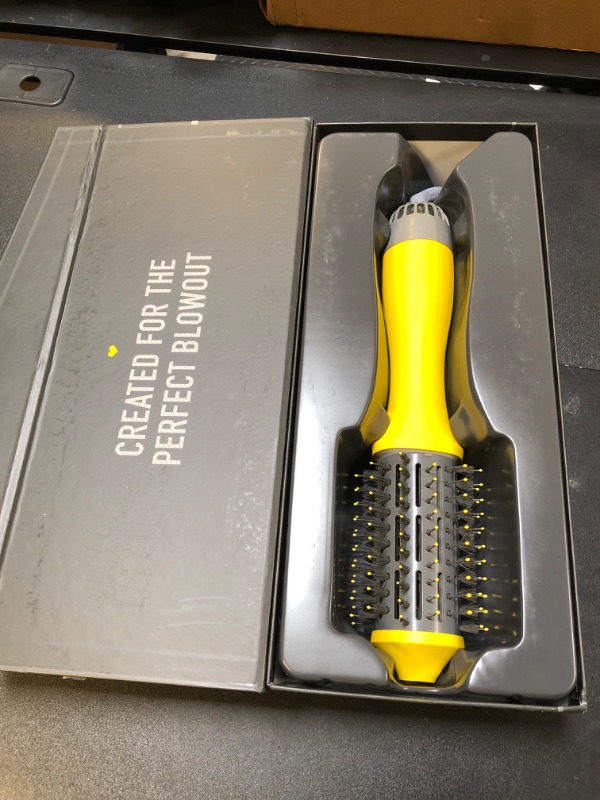 Photo 1 of Drybar The Single Shot Round Blow-Dryer Brush – Smooth, Shiny Hair with Volume and Less Frizz – Salon Styling Brush for Faster Blowouts