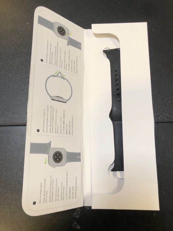 Photo 1 of Apple Watch Series 10 [GPS + Cellular 42mm case] Smartwatch with Jet Black Aluminum Case with Black Sport Band - S/M. Fitness Tracker, ECG App, Always-On Retina Display, Water Resistant