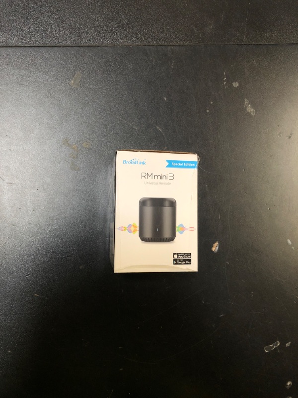 Photo 1 of Broadlink WiFi Smart Home Hub RM Mini 3 (2.4 GHz Wi-Fi Only) IR Automation Learning Universal Remote Control for TV Compatible with Alexa, Google Home, IFTTT