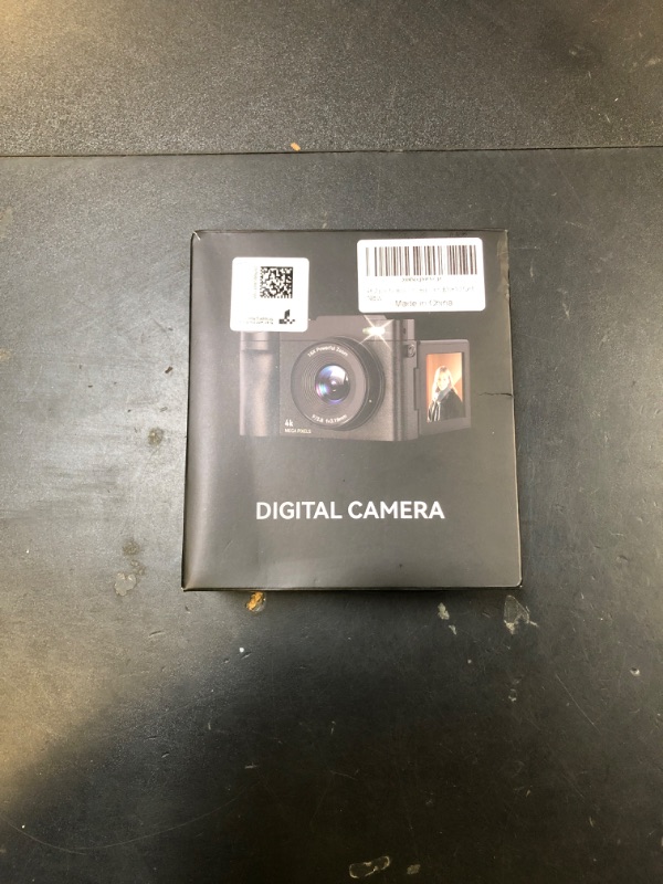 Photo 1 of 4K Digital Camera for Photography, 50MP Vlogging Camera for YouTube, Compact Cameras with 2.8" 180° Flip Screen, 16X Digital Zoom, Point and Shoot Camera with 32GB SD for Beginners, Travel, Family