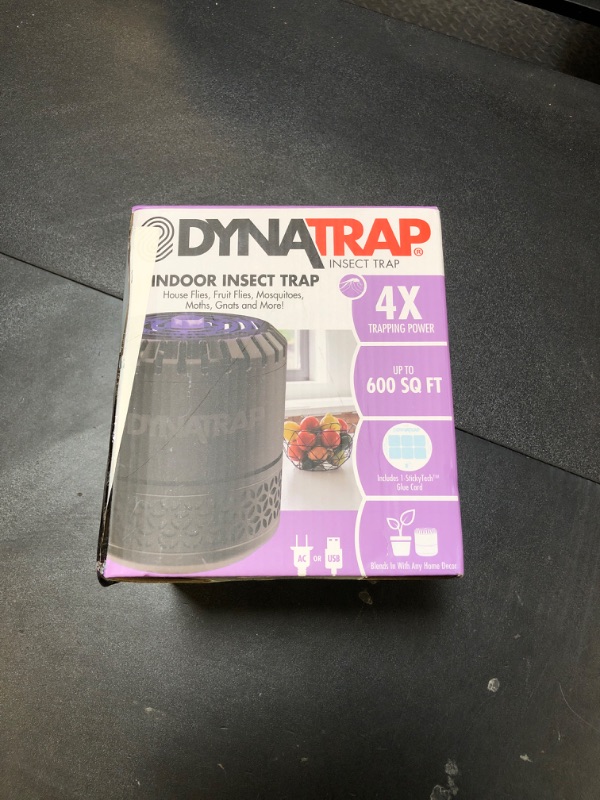 Photo 1 of DynaTrap DT152 Indoor Insect Trap and Killer – Catches and Kills Gnats, Flies, Moths & Other Flying Insects