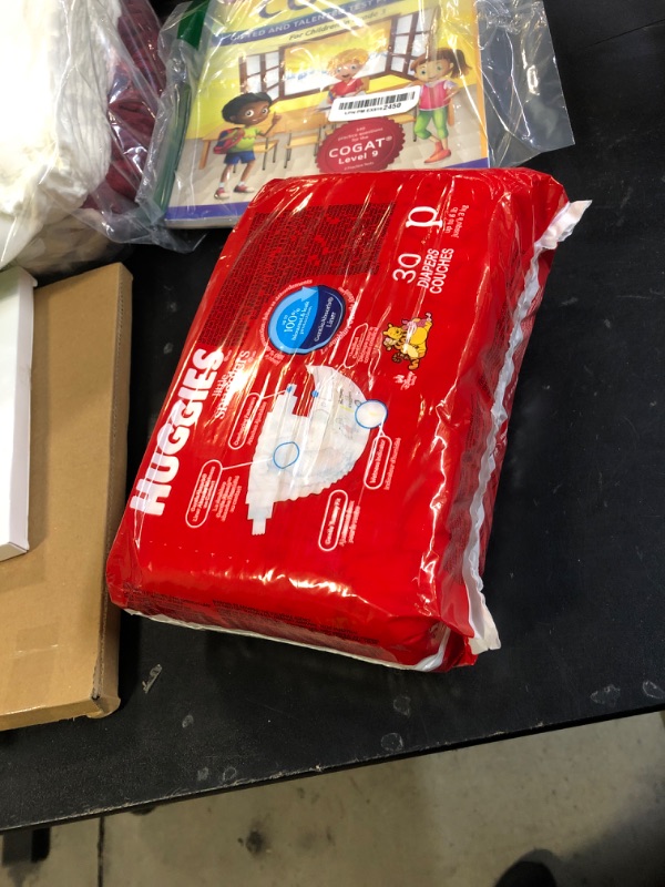 Photo 1 of Huggies Newborn Diapers, Little Snugglers Baby Diapers, Size Preemie (up to 6 lbs), 30 Count