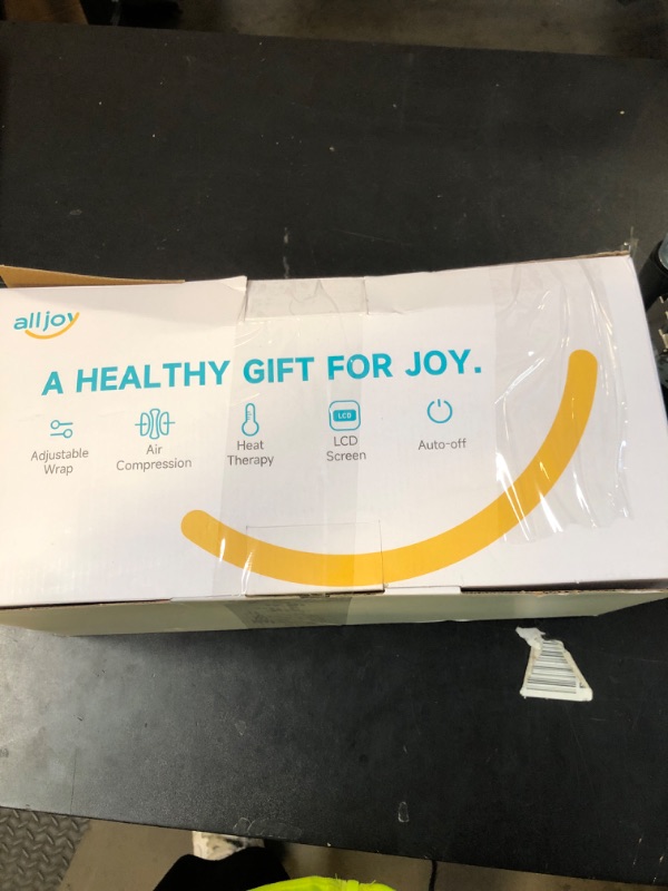 Photo 1 of ALLJOY Leg Massager for Circulation and Pain Relief FSA, Gifts for Dad Mom Mothers Day Fathers Day, Leg Massager with Heat and Compression Helpful for Vericose Veins, Fatigue, Cramps, Swelling, Edema