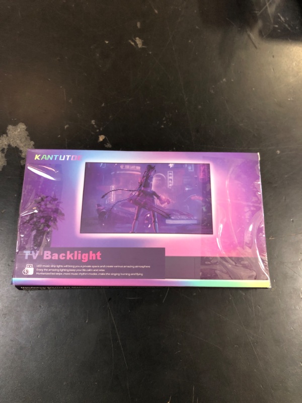Photo 1 of KANTUTOE LED Lights for TV, 16.4ft LED Lights for 45-75 Inch TVs, RGB TV Backlight Behind, Music Sync Bluetooth APP & Remote Control Strip Lights USB Powered for Bedroom, Gaming, Home Décor