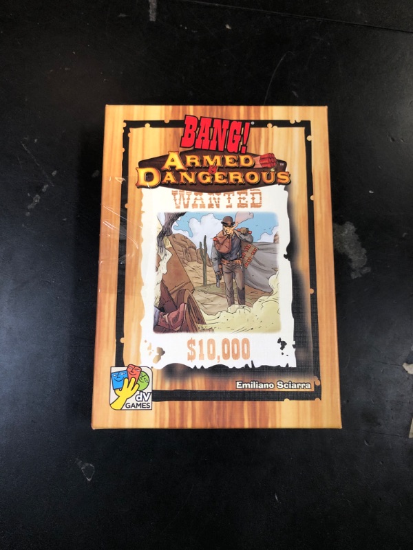 Photo 1 of DA Vinci Bang! Armed & Dangerous Board Games, DVG 9109