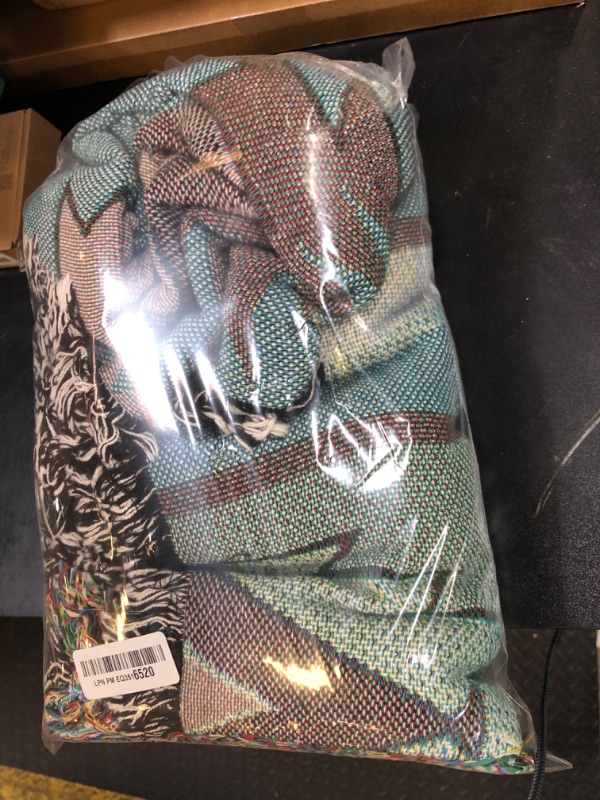 Photo 1 of Pure Country Weavers Kaibab Blanket - Southwest Native American Inspired - Gift Tapestry Throw Woven from Cotton - Made in The USA (72x54)