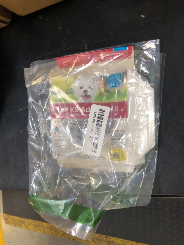 Photo 1 of K9 Advantix II Medium Dog Vet-Recommended Flea, Tick & Mosquito Treatment & Prevention | Dogs 11-20 lbs. | 4-Mo Supply