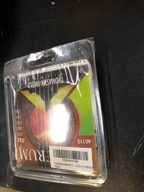 Photo 1 of Thomastik-Infeld AC112 Acoustic Guitar Strings: Plectrum Series 6 String Set E, B, G, D, A, E, Natural