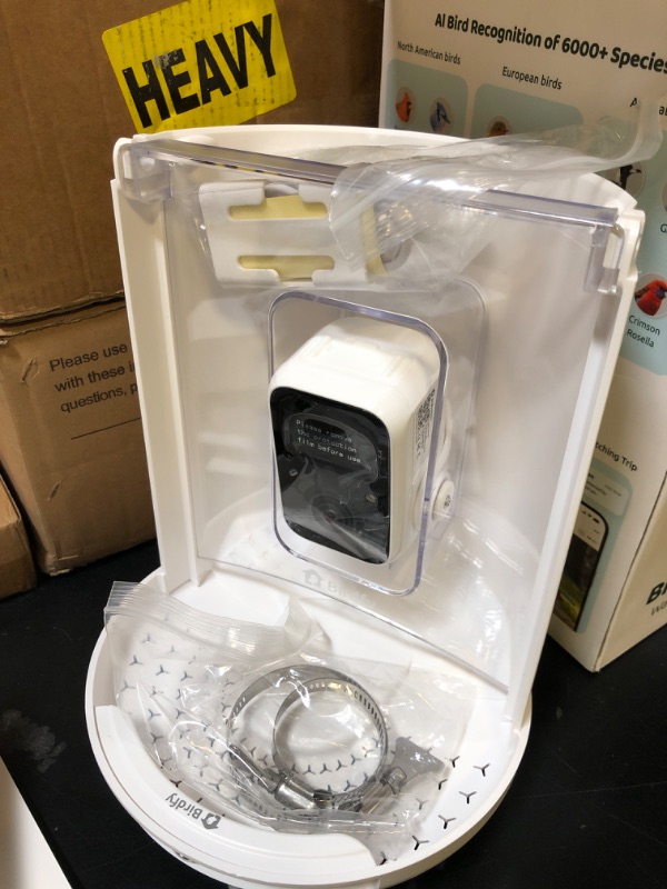 Photo 1 of NETVUE by Birdfy Smart Bird Feeder with AI Camera Solar Powered, 2MP Wireless Wildbird Watching, Live Stream & Night Vision, Auto-Capture & Notify, Collection & Cloud Storage (AI by Subscription)