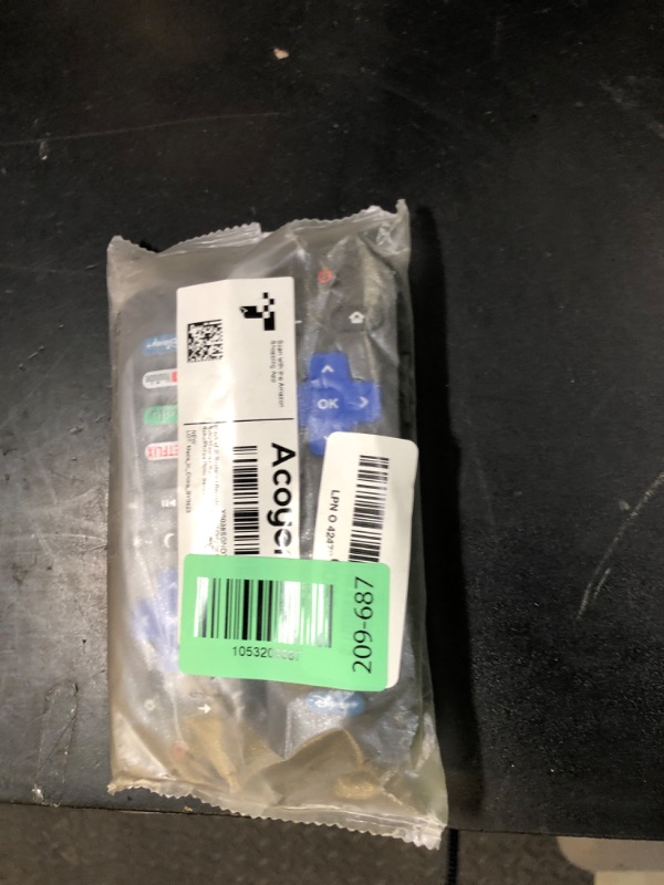 Photo 1 of (Pack of 2) Replacement Remote Control Only for Roku TV, Compatible for TCL Roku/Hisense Roku/Onn Roku/Sharp Roku/Element Roku/Westinghouse Roku/Philips Roku Smart TVs (Not for Roku Stick and Box)