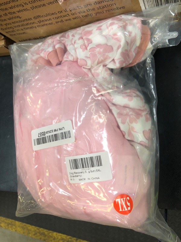 Photo 1 of Dog Recovery Suit After Surgery Female Male, Medium Large Dog Neuter Shirt Cone Alternatives Prevent Licking Surgical Onesies ( 5XL)