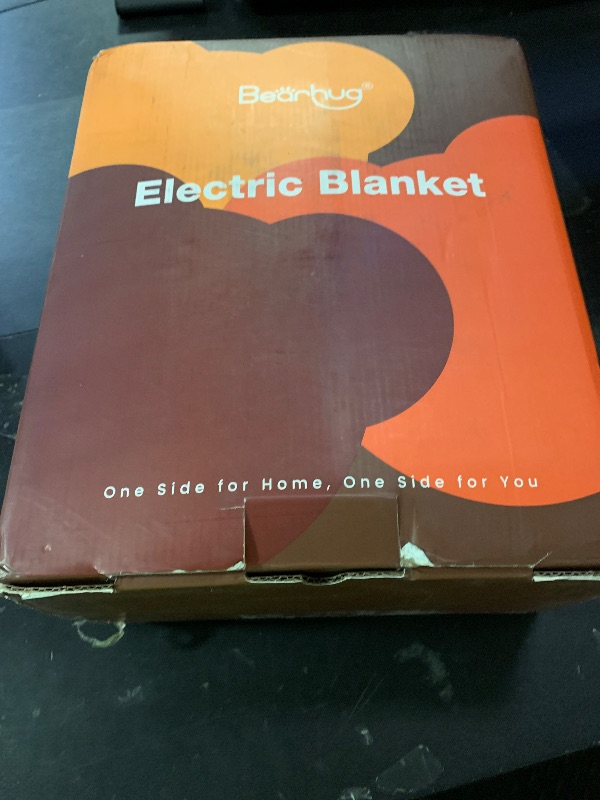 Photo 1 of Bearhug Electric Blanket Full Size 77" x 84", 10 Heat Settings Heated Blanket, 1-12 Hour Auto Shut-Off, Faux Fur & Sherpa Dual-Sided Heating Blanket, Machine Washable, Gift-Ready Elegant Packaging