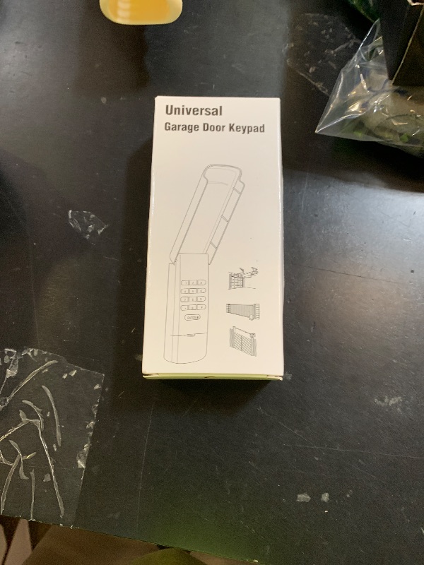 Photo 1 of Universal Garage Door Opener Keypad Wireless Keypad Keyless Entry Compatible with LiftMaster Chamberlain Craftsman Genie Overhead Linear Wayne Dalton Garage Door Opener Remote Learn Button Dip Switch