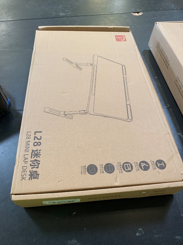 Photo 1 of DICMKY Large Car Seat Tray Table, Foldable Travel Tray for Kids Car Seat, Height Adjustable Car Lap Desk for Laptop Computer Tablet, Rear Seat Food Eating Tray, Car Travel Essentials for Long Trips