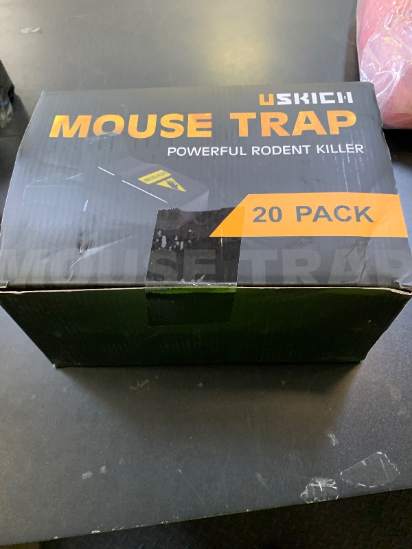 Photo 1 of 20 Pack Mouse Traps Indoor for Home,Mice Traps for House,Reusable Mouse Trap That Work,Small Mice Catchers for Home Indoor, Quick Set Mousetraps Effective