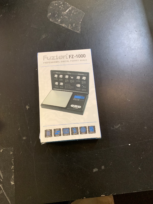 Photo 1 of Fuzion Digital Pocket Gram Scale 1000g/0.1g, Small Digital Scales Grams Ounces Grains, Herb Scale, Jewelry Scale, Portable Travel Food Scale