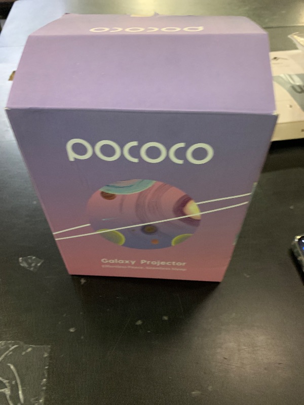 Photo 1 of POCOCO Galaxy Star Projector for Bedroom with Replaceable Optical Film Discs, Home Planetarium Night Light Projector with High-Definition Soft Light for Relax, Study, and Meditate, Stress Relief Gifts