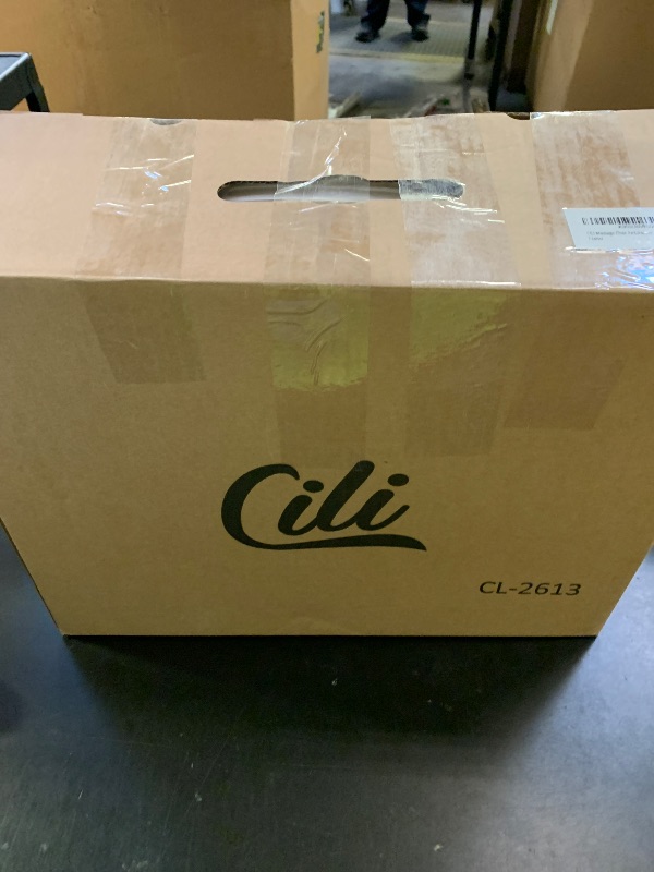 Photo 1 of CILI Massage Chair Pad,Back Massager with Heat,Massage Seat Cushion with 10 Vibration Motors,30-60-90 Minutes Heating Options,Chair Massager for Office Chair, Home Office Use
