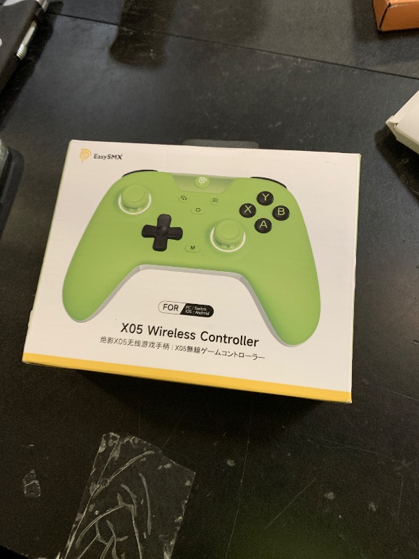 Photo 1 of EasySMX 2.4G Wireless Bluetooth Controller for PC/Steam/Switch with Hall Triggers, Hall Joysticks and RGB Light- Upgraded PC Controller Compatible with Black Myth: Wukong, Multi-Platform Support
