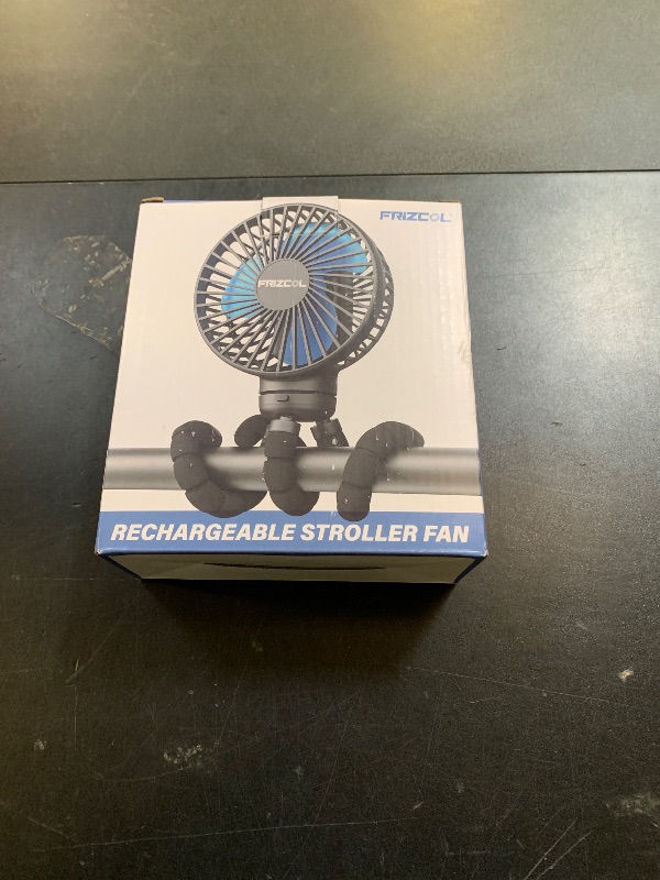 Photo 1 of FRIZCOL Stroller Fan for Baby - Portable Fan Rechargeable - Battery Operated Fan(Use for 24Hrs) - Fan for Handheld/Clip On/Car Seat/Desk/Camping