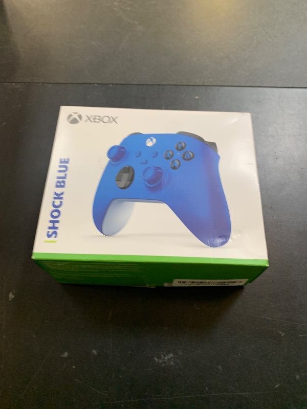 Photo 1 of Xbox Wireless Gaming Controller (2025) – Shock Blue – Play on Xbox, Windows, Android, iOS, FireTV Sticks, Smart TVs, VR Headsets