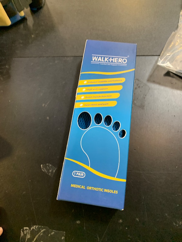 Photo 1 of Plantar Fasciitis Feet Insoles Arch Supports Orthotics Inserts Relieve Flat Feet, High Arch (Mens 5-5 1/2 | Womens 7-7 1/2)