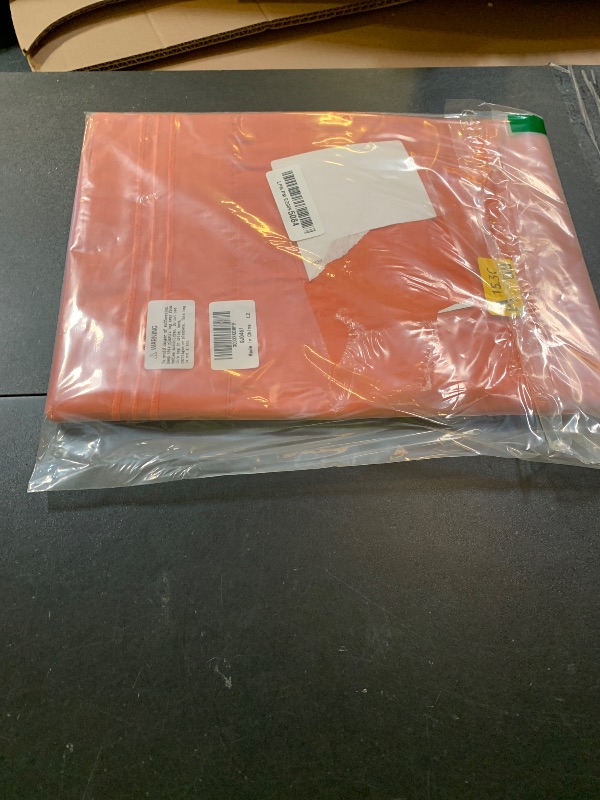 Photo 1 of Horbaunal 2 Pack Microfiber Pillowcases Standard Size Burnt Orange Bed Pillow Cases with Envelope Closure, 1800 Thread Count Soft & Shrinkage Resistant Pillow Covers, 20 x 26 Inches
