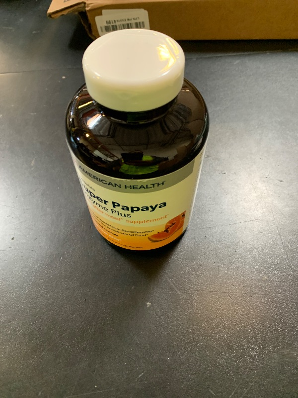 Photo 1 of American Health, Super Papaya Enzyme Plus Chewable Tablets, 360 Count