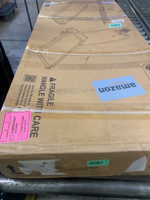 Photo 1 of Factory Sealed ApexNexus Treadmill with Handles, Portable Small Treadmills for Home and Office, 3.0HP Folding Walking Pad with 300 lbs Capacity, Cup Holder, LED Display and 12 Preset Programs