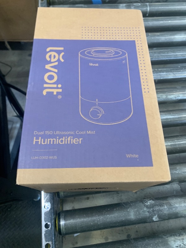 Photo 1 of LEVOIT Humidifiers for Bedroom, Quiet (3L Water Tank) Cool Mist Top Fill Essential Oil Diffuser with 25Watt for Home Large Room, 360° Nozzle, Rapid Ultrasonic Humidification for Baby Nursery and Plant