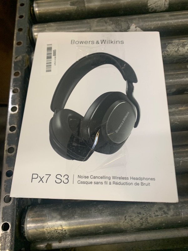 Photo 1 of Bowers & Wilkins Px7 S3 Over-Ear Headphones, High-Resolution Sound, Comfortable Fit, Bluetooth, Active Noise Cancelling & Transparency Mode, 30-Hour Playtime, Quick Charge Support, Anthracite Black