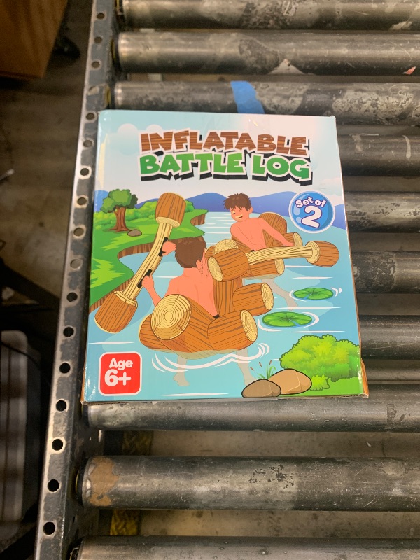 Photo 1 of Chuchik [Upgraded Version] Inflatable Ride On Battle Logs, Pool Games for Adults & Teens. Joust Game Raft Floats, Swimming Toys for Kids Ages 4-8 8-12 - Floaties.