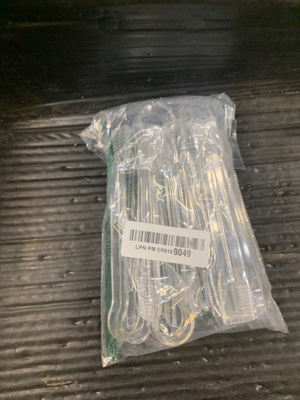 Photo 1 of 10 Pcs Plastic Buffet Serving Tongs, Clear Kitchen Tongs Mini Serving Utensil Tongs for Food Ice Salad Buffet Barbecue Cookies, 6.3 Inches