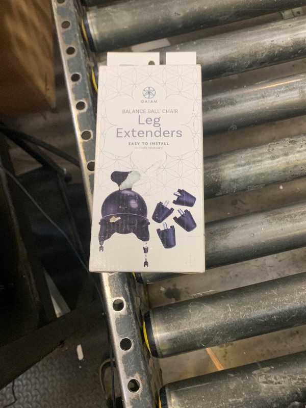 Photo 1 of Gaiam Classic Balance Ball Chair Leg Extenders (Only Compatible with Classic Chair & Classic Backless Chair)