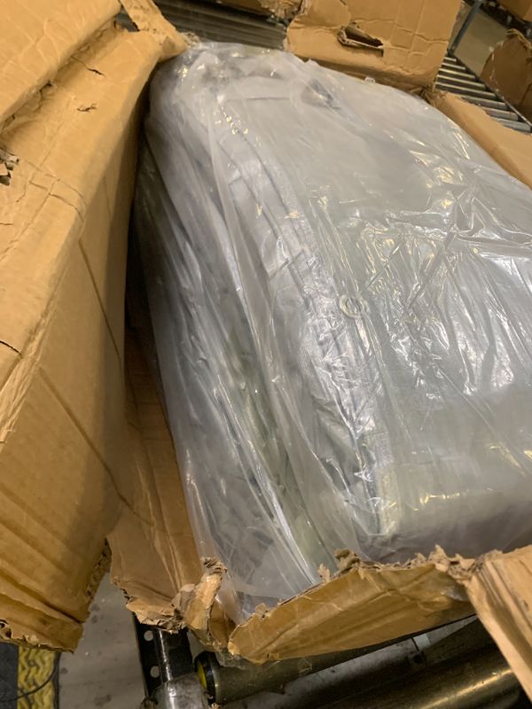 Photo 1 of TARPAL 50x50 Feet Tarps Silver 10.5Mil Multipurpose Protective Cover Heavy Duty Tarp Waterproof,Snow or UV Protection,Durable Reinforced Edges