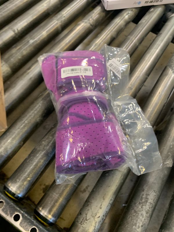 Photo 1 of ANSUSIC Plantar Fasciitis Night Splint Relief Women Men Straps,Support Relief Foot Drop Achilles Tendonitis Day Night(Purple-2PC)