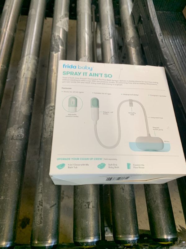 Photo 1 of Frida Baby Control The Flow Bathtub Sprayer Attachment for Baby Bathtub, Shower Head with Scalp Massager, Control Waterflow with 2 Pressure Modes