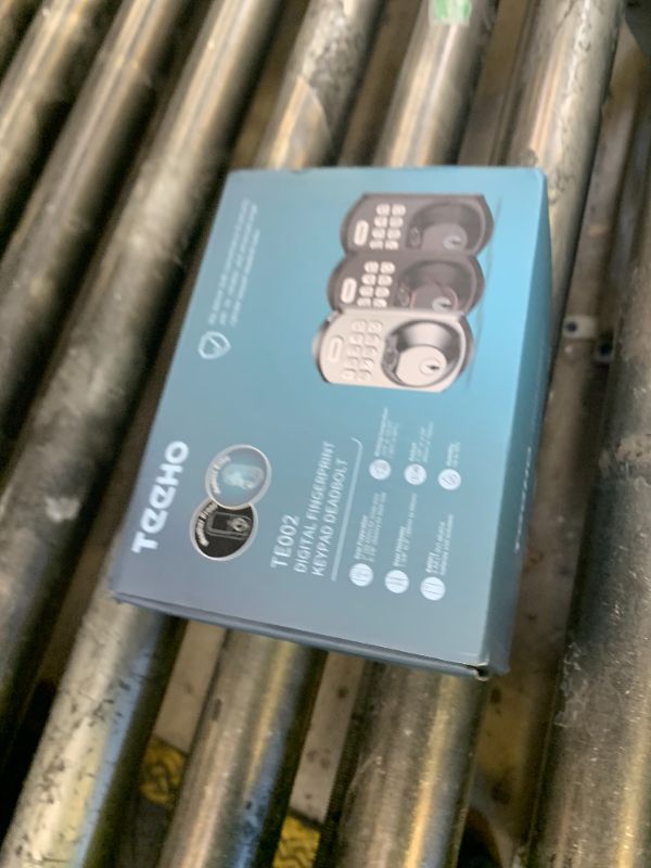 Photo 1 of TEEHO TE002 Fingerprint Door Lock - Keyless Entry Door Lock - Electronic Keypad Deadbolt - Smart Locks for Front Door - Auto Lock - Easy Installation - Oil-Rubbed Bronze