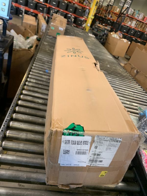 Photo 1 of ZINUS 12 Inch True Support Hybrid Mattress [New Version], Queen, Fiberglass Free, Medium Feel, Motion Isolation, Certified Safe Foams & Fabric, Mattress in A Box