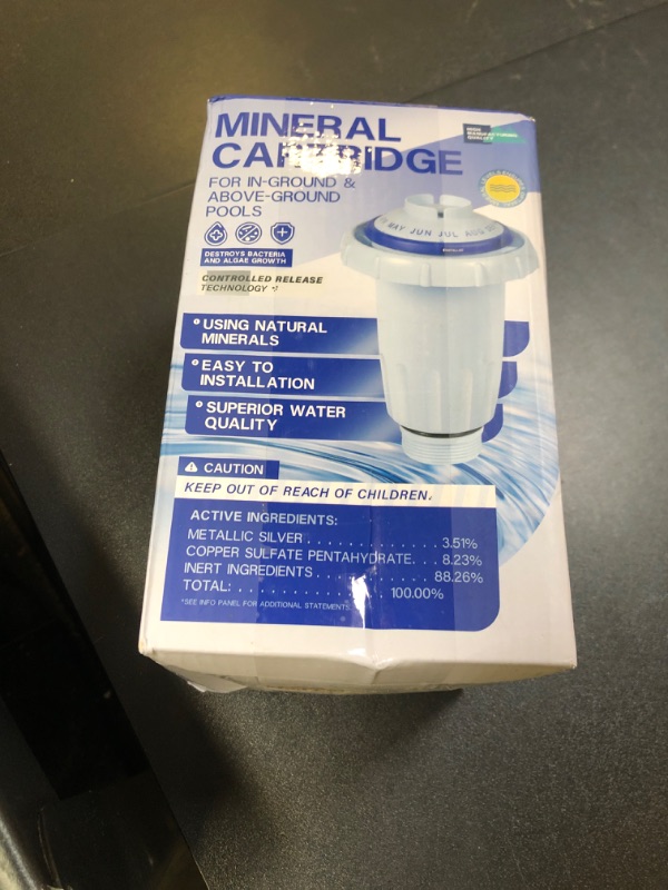 Photo 1 of Replacement for Nature2 Express Mineral Cartridge W28175 for Pool Sanitizers, for In-Ground & above-Ground Pools up to 30,000 Gallons, Replace for W28175, W20171, W20080, W26775