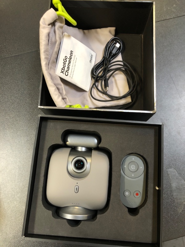 Photo 1 of XbotGo Chameleon AI Auto Sports Action Camera - 4K 60FPS Soccer Camera and Basketball Tracking Camera for Team Sports, Live Streaming, No Subscription, Works with iOS & Android (Lava Graphite)