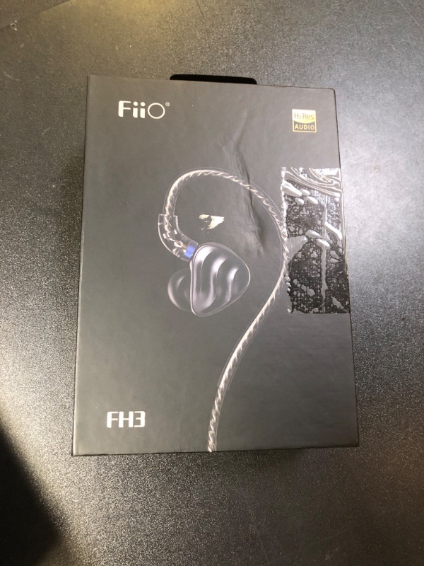 Photo 1 of FiiO FH3 HiFi Earphones 3 Drivers (1 Dynamic + 2 Knowles BA), in-Ear Earphones High Resolution, Bass Sound, High Fidelity for Smartphone/PC/Tablet