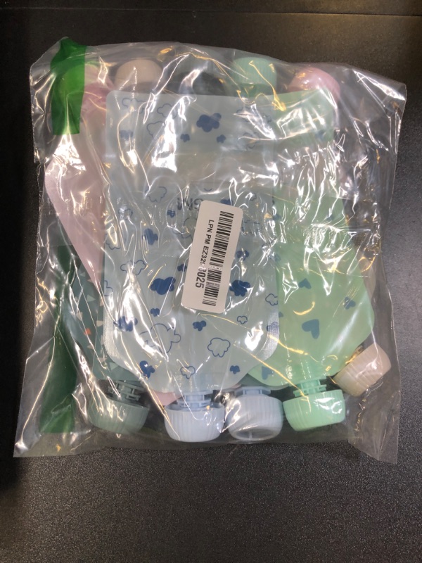 Photo 1 of Simple Modern Reusable Baby Food Pouches for Toddlers | BPA Free Plastic, Food Safe, Freezer Safe | Refillable for Applesauce Yogurt & Puree Squeeze Pouch | 10 pack | 5oz | Assorted